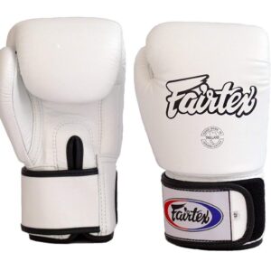 Gants de Boxe d’entrainement FAIRTEX FXV1 Blanc – Offre partenaire club -10%