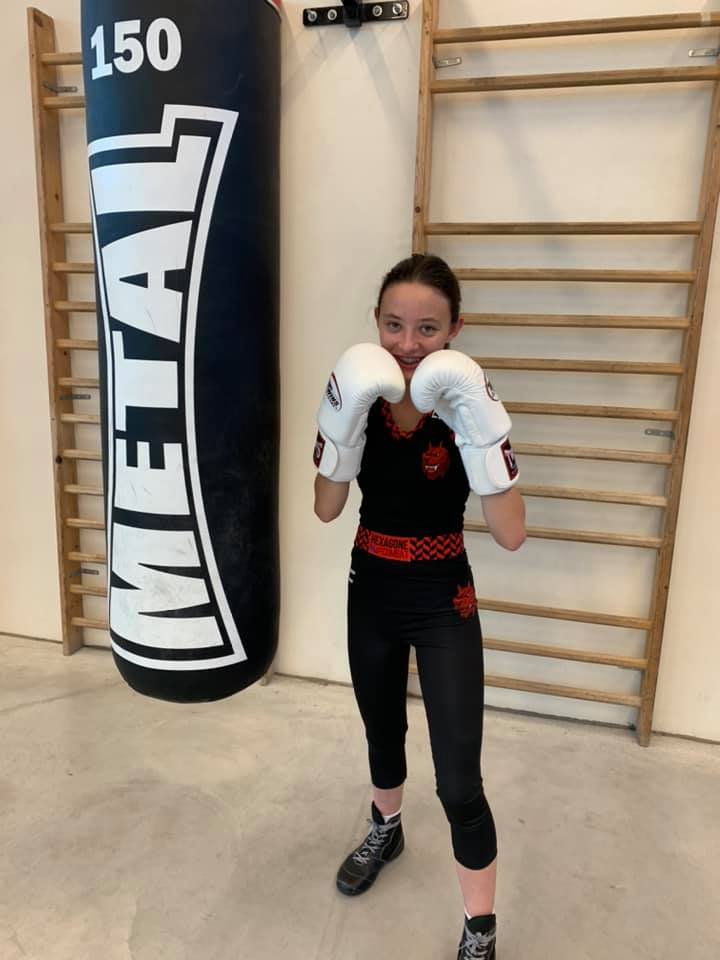 tenue personnalisée Cardinal Boxing Club de Boxe Française Hexagone Combat