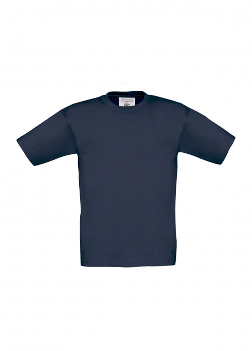 t-shirt sportwear 100% coton personnalisable enfants blue navy