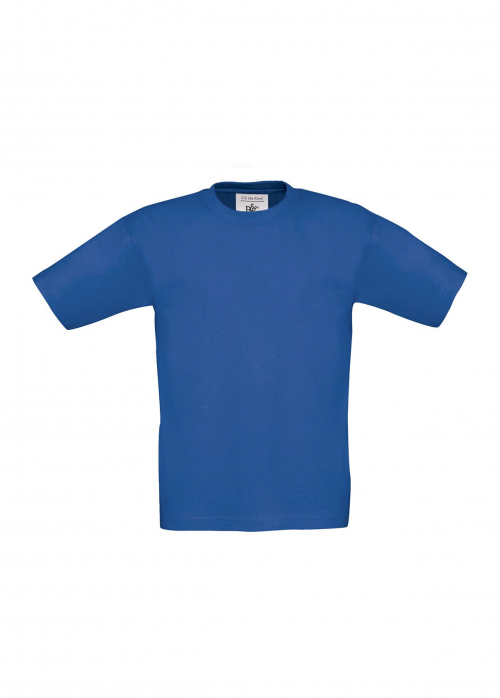 t-shirt sportwear 100% coton personnalisable enfants blue royal