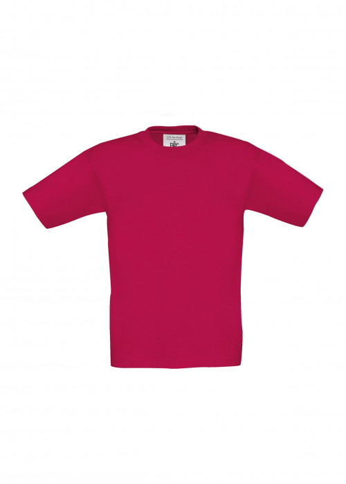 t-shirt sportwear 100% coton personnalisable enfants red sorbet