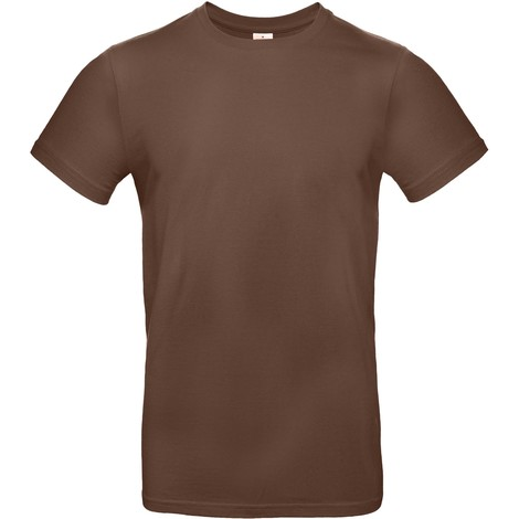 t-shirt personnalisable homme brown chocolate