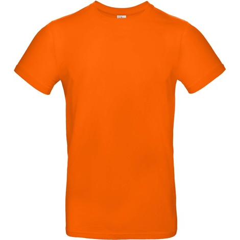 t-shirt personnalisable coton homme hexagone combat orange melon