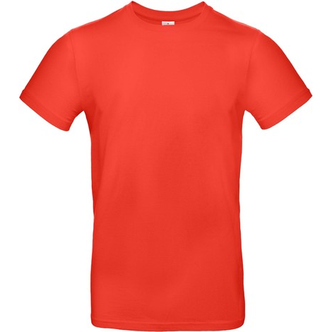 t-shirt personnalisable homme orange sunset
