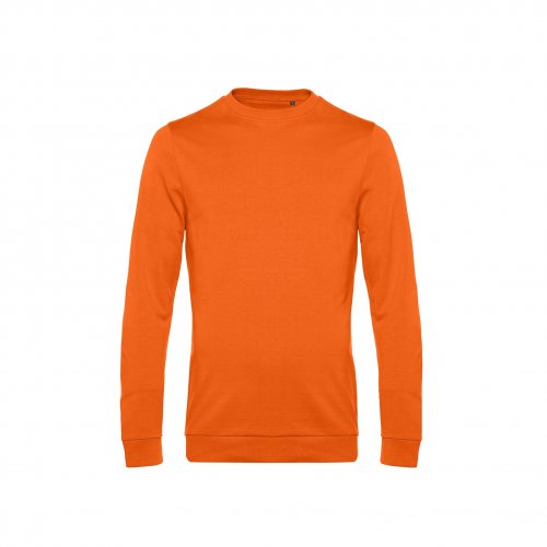 Sweat personnalisable homme orange pure