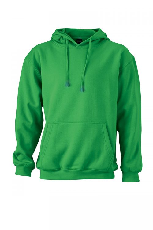 Sweat shirt à capuche sportwear personnalisable homme hexagone combat green fern