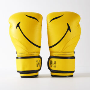 L’Elégant de boxe ELION Paris X SMILEY® 50th Anniversary Edition Limitée Jaune Velcro – Offre partenaire club -10%