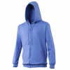 Sweat shirt capuche zippé personnalisable homme bleu royal