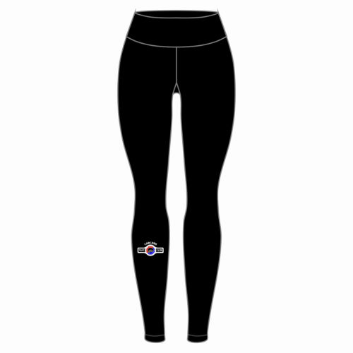 Legging personnalisé femme Carcans Fight Club noir dos