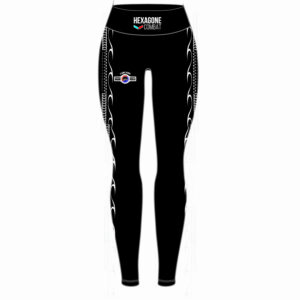 Legging Femme personnalisé Carcans Fight Club – Noir