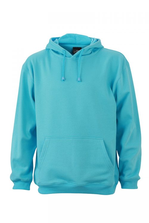 Sweat shirt à capuche sportwear personnalisable homme hexagone combat blue sky