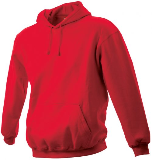 Sweat shirt à capuche sportwear personnalisable homme hexagone combat red