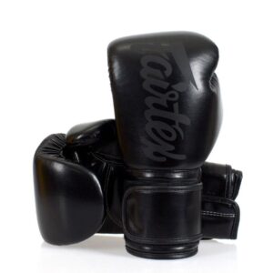 Gants de Boxe d’entrainement FAIRTEX FXBGV14SB SOLID BLACK – Offre partenaire club -10%