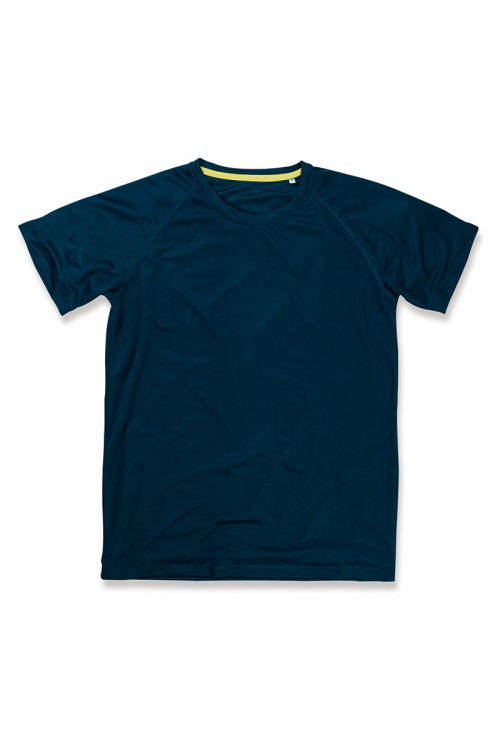 t-shirt pro active sportwear personnalisable femme hexagone combat blue navy