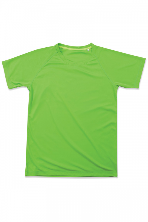 t-shirt pro active sportwear personnalisable femme hexagone combat green kiwi