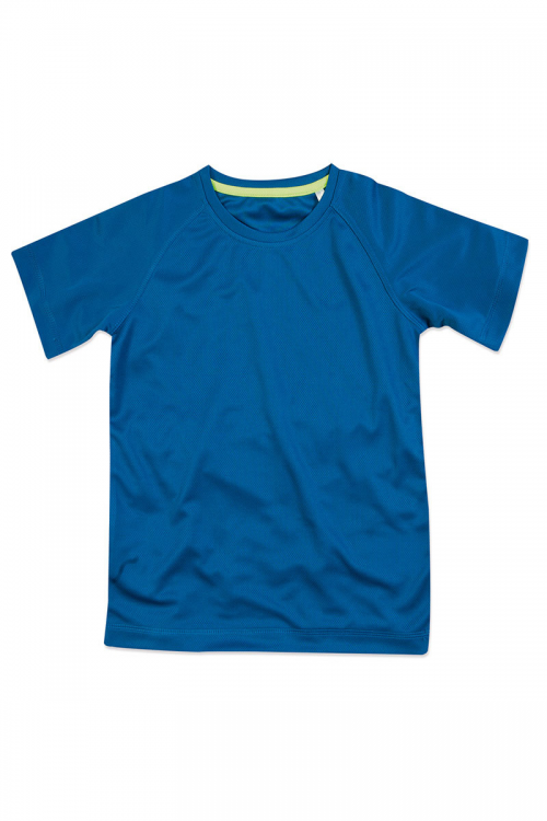 t-shirt respirant enfants hexagone combat blue airforce