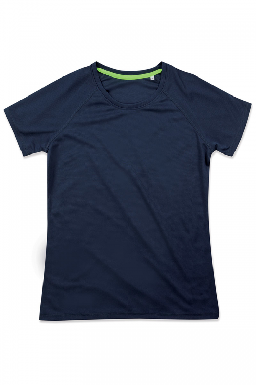 t-shirt enfant pro active sportwear personnalisable hexagone combat blue marina