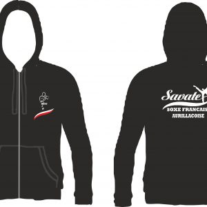 Sweat Shirt personnalisé Savate Boxe Française Aurillacoise