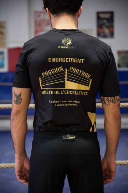 T-shirt de Savate Boxe Française Nokefa homme dos