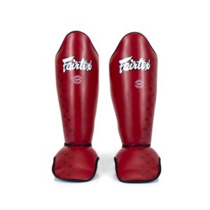 Protèges tibias & pieds FAIRTEX SP5 Rouge – Offre partenaire club -10%
