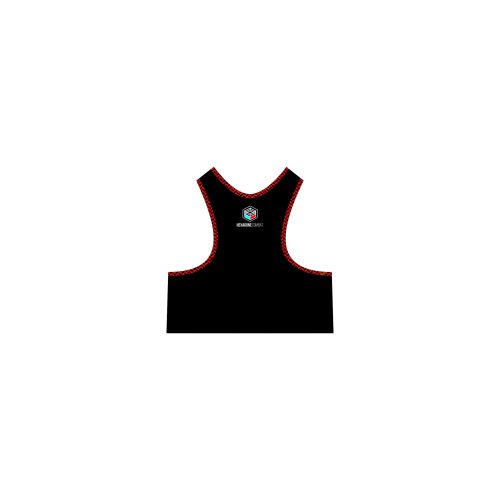 Brassière de combat personnalisée club CBC hexagone combat dos