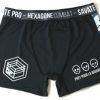 boxer hexagone combat pret pour la bagarre homme