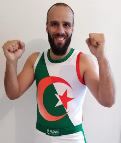 Débardeur de savate personnalisé fabriqué en france hexagone combat sur mesure karim algérie