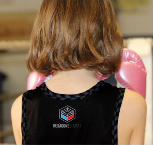Débardeur de Savate Boxe Française Héritage enfant fille logo