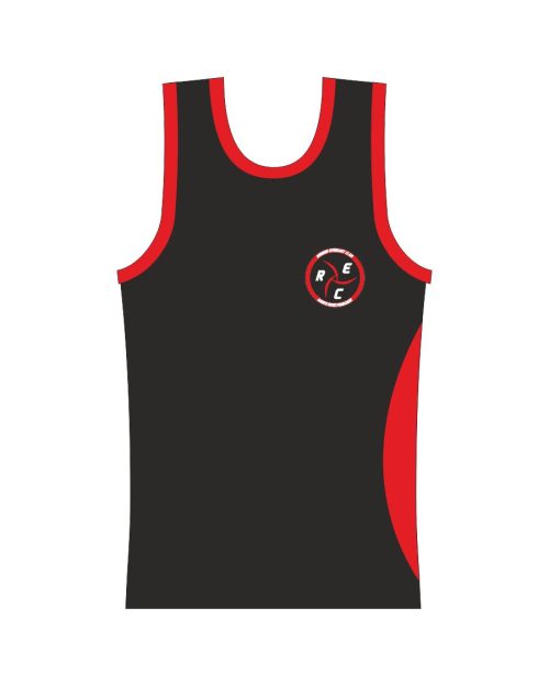 Débardeur de Savate Boxe Francaise modèle Homme personnalisé RECBF Hexagone Combat face