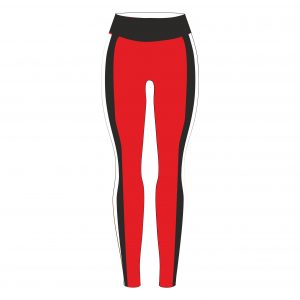 Legging Femme – Enfant personnalisé AVBF rouge