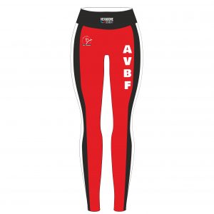 Legging Femme – Enfant personnalisé AVBF rouge