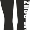 legging femme personnalise team gouzior face
