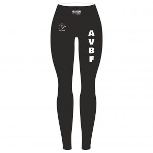 Legging Femme – Enfant personnalisé AVBF noir