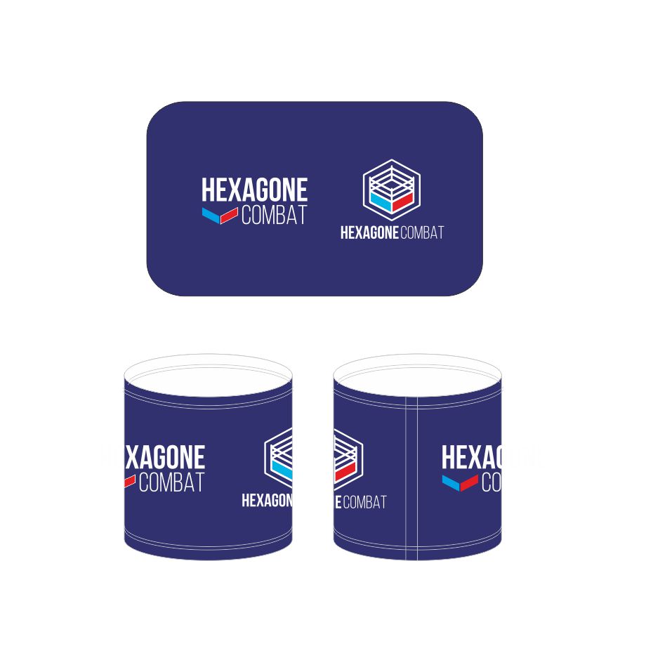 manchette-personnalisée-boxe-hexagone-visuel-bleu