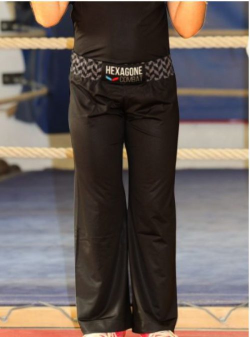 Pantalon de Savate Boxe Française Héritage enfant fille face