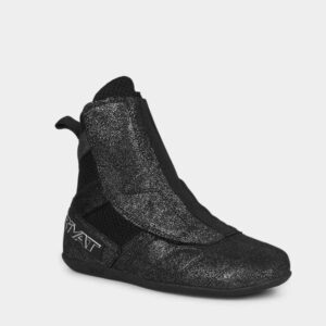 Chaussures de boxe française RIVAT F1 DEVON – Noir brillant