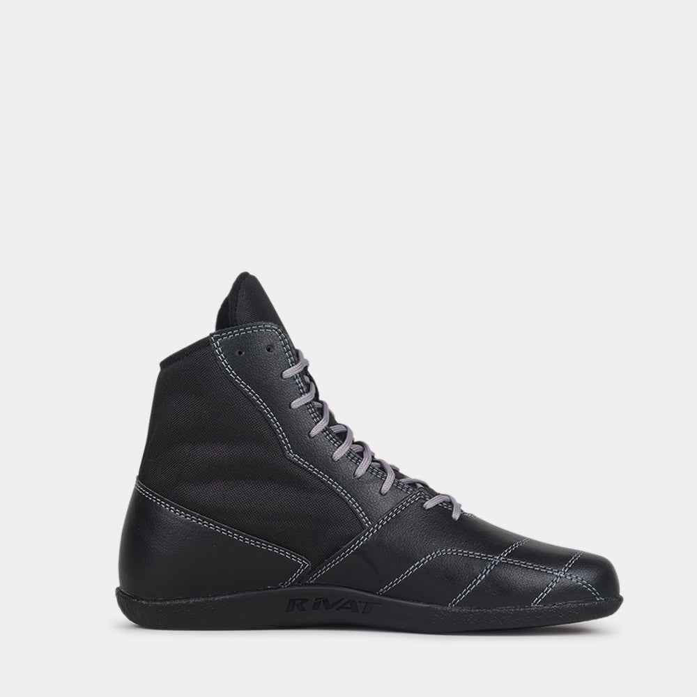 Chaussures de boxe française RIVAT SWING - Noir – Image 2