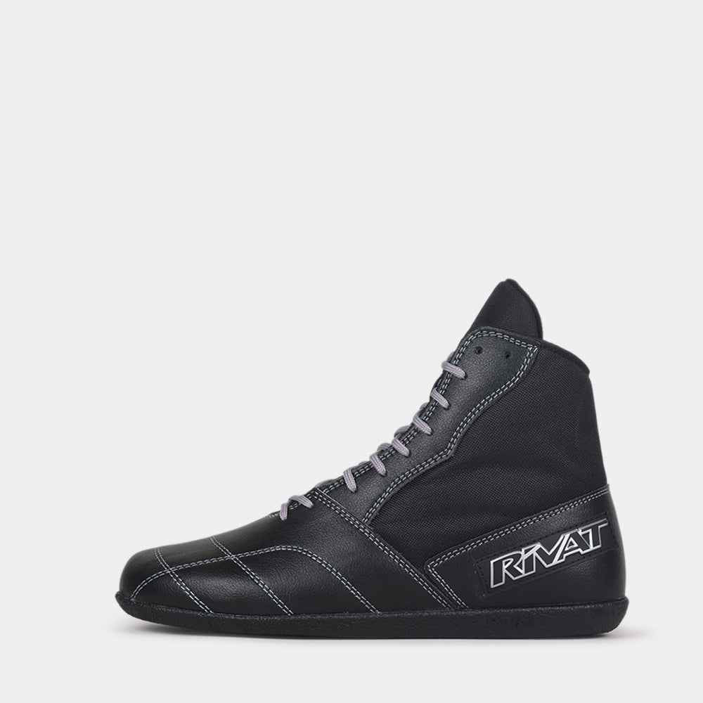 Chaussures de boxe française RIVAT SWING - Noir – Image 3
