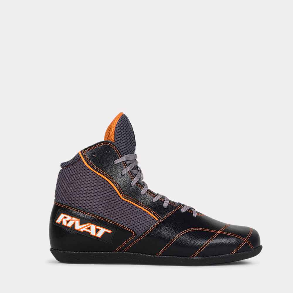 Chaussures de boxe française RIVAT UPPERCUT - Noir – Image 3
