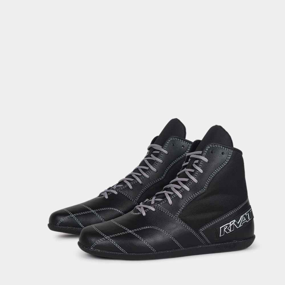 Chaussures de boxe française RIVAT SWING - Noir