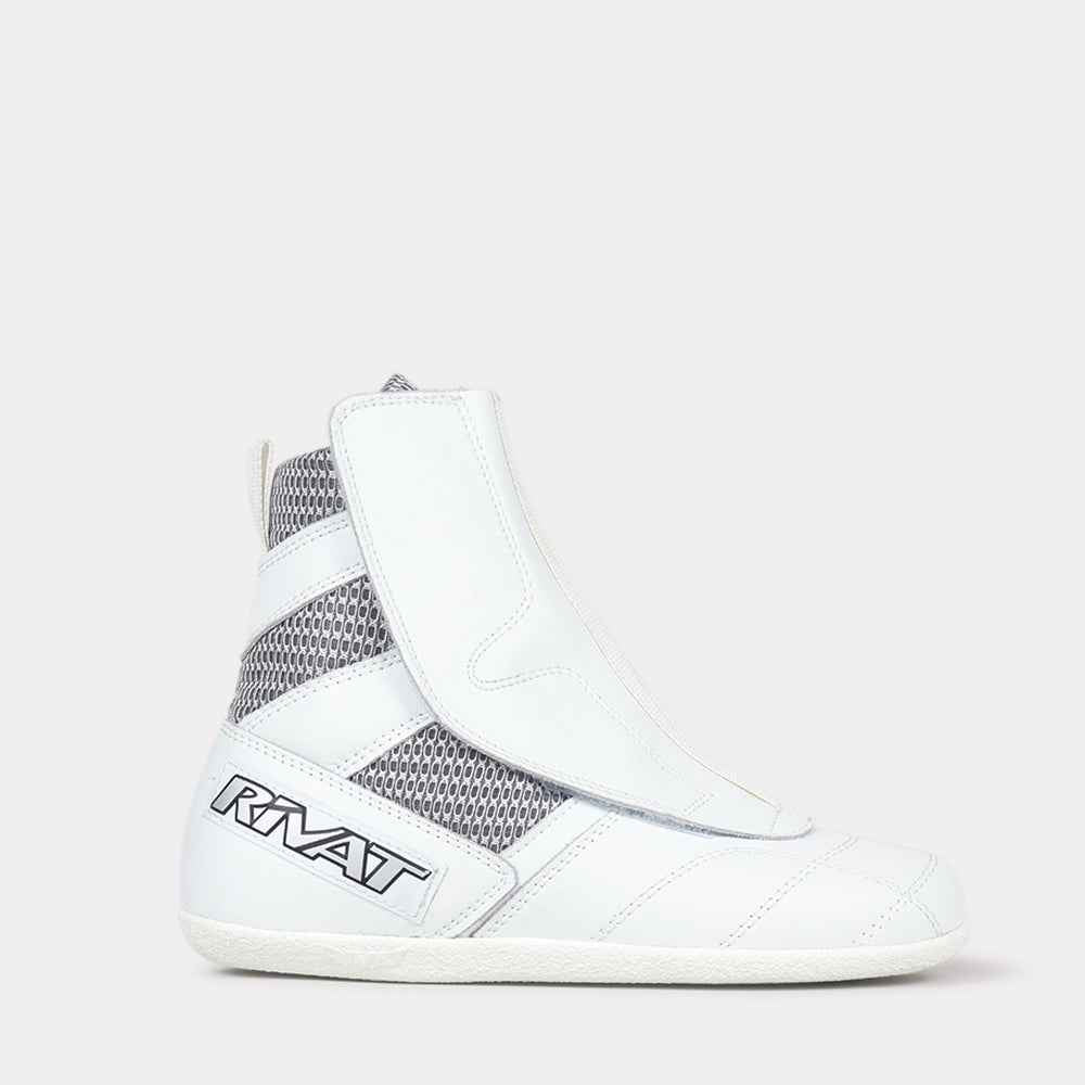 Chaussures de boxe française RIVAT F1 LIGHT - Blanc – Image 3