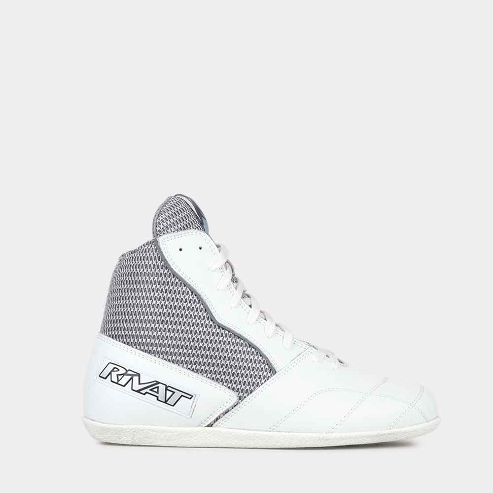 Chaussures de boxe française RIVAT UPPERCUT - Blanc – Image 3