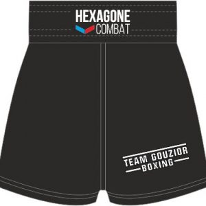 Short de Boxe Anglaise personnalisé Team Gouzior Boxing