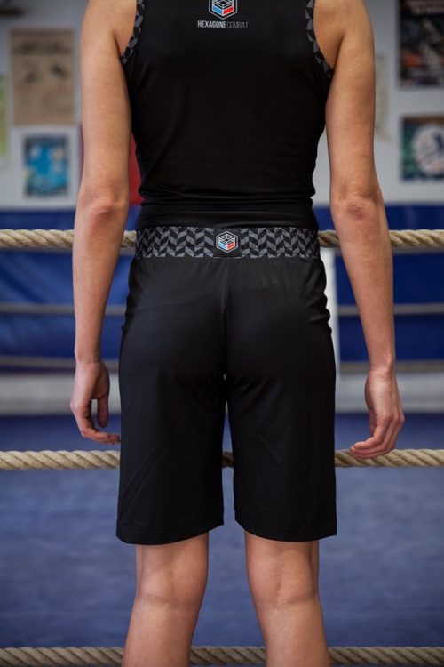 Short de Savate Boxe Française Héritage femme dos