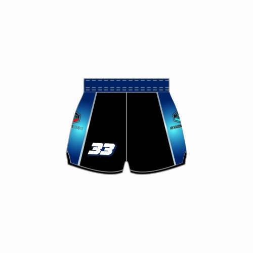 Short de Boxe Anglaise personnalisé Impacts 33 dos