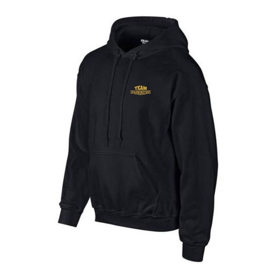 sweat-hors ring-noir-team-sparnonienne-face