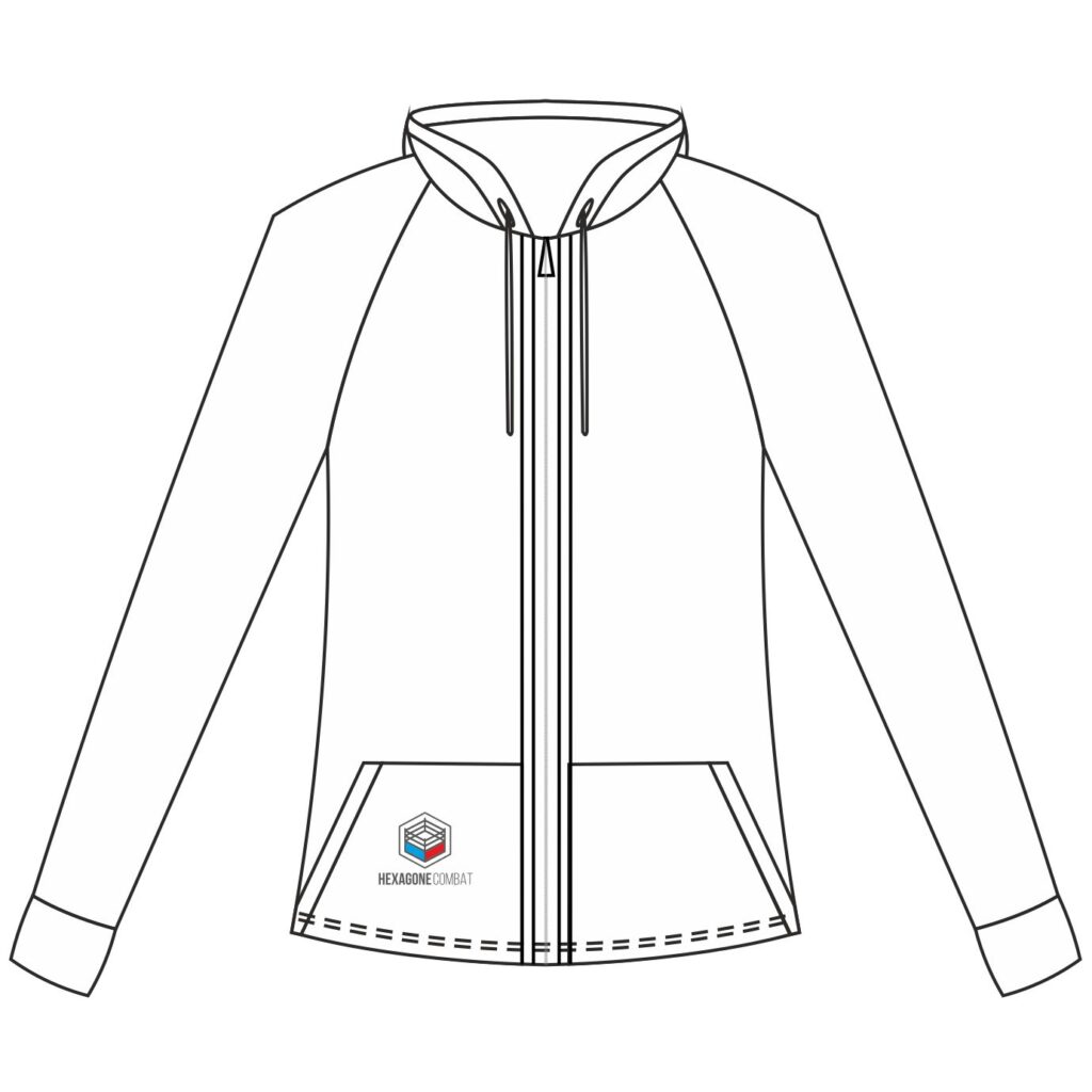 sweat-manche-longue-personnalisé-boxe-hexagone-combat
