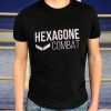 t-shirt personnalisé Hexagone Combat noir Enfant face