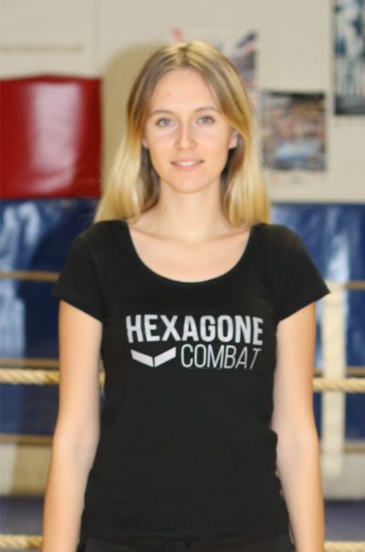 t-shirt hexagone combat femme sportwear