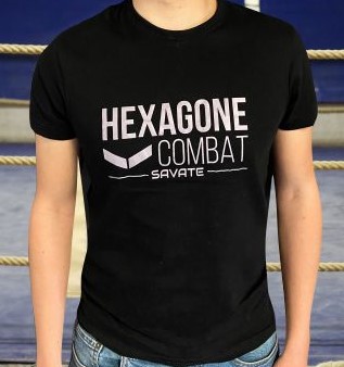 t-shirt personnalisé Hexagone Combat Savate enfant face
